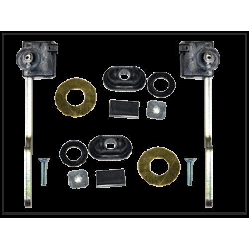 BMW Juego de manijas de techo corredizo LR 1998 2004 E46 Cabrio