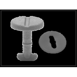 BMW Suelo Alfombra Clip Lentejuela Gris 51478183027 E39 E46 BMW Suelo Alfombra Clip Lentejuela Gris 51478183027 E39 E46