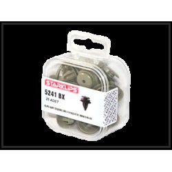 BMW Clip Puerta Embellecedor Gris 51418224781 E46 E60 Sin caja