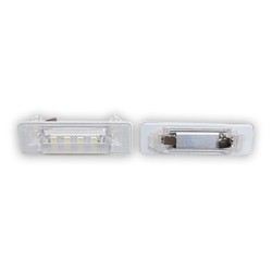 Juego de bombillas LED para matrícula BMW E87