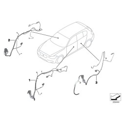 Arnés De Cableado Bmw Lado Del Conductor 61129335287