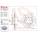 BMW Brembo Disco de freno perforado delantero refrigerado por aire E36 - E46 34116855153 XTRA