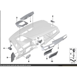 Bmw Recubrimiento Central 51459365091
