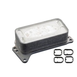 Bmw E90 320d N47 Enfriador De Aceite Del Motor Radiador Trasero Febi