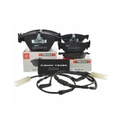 Juego De Pastillas De Freno Delanteras Y Traseras Chasis Bmw X1 Serie E84 Ferodo