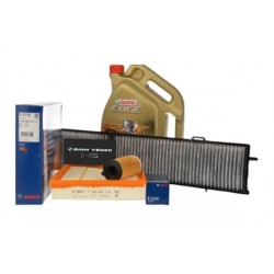 Bmw E90 320d N47 Motor 184 CV Mantenimiento Periódico Filtros h Aceite Castrol 5w30 No Diesel