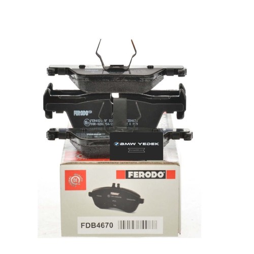 Juego De Pastillas De Freno Traseras Bmw F32 Case 420d Ferodo