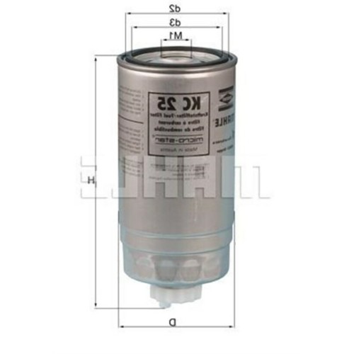 BMW E30 324d M21 Pre 12 1988 Filtro Combustible Diesel 13322240802 MAHLE