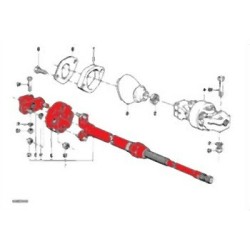 BMW E30 Mangueta de dirección con airbag 32311156841