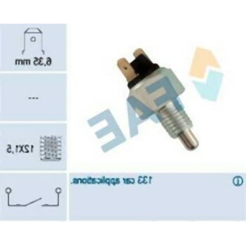 BMW E30 E32 E34 E36 Interruptor Marcha Atrás 23141354071 FAE