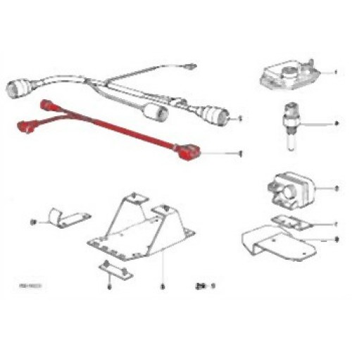 Cable Distribuidor BMW E30 M10 12141714000