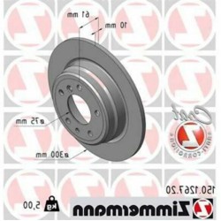 BMW E34 Juego de discos de freno trasero 34211162305 ZIMMERMANN