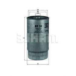 Filtro de combustible para BMW E34 E36 E38 E39 M41 M51 M57 13327786647 KNECHT