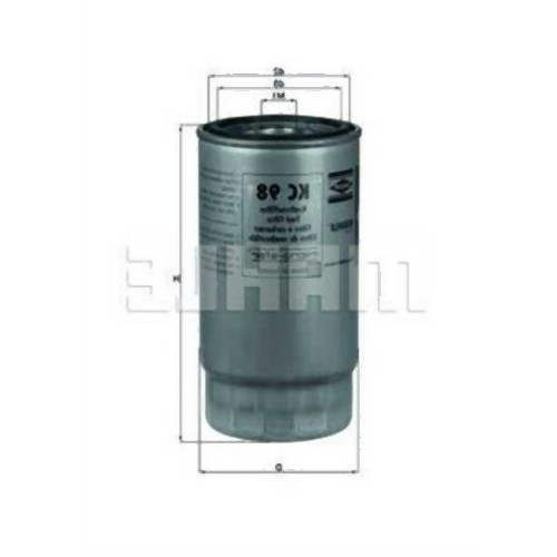 Filtro de combustible para BMW E34 E36 E38 E39 M41 M51 M57 13327786647 KNECHT
