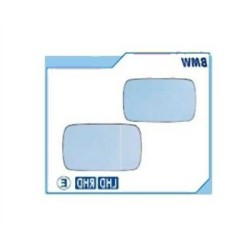 BMW E34 E36 E39 Espejo Cristal Calefactable Convexo Raya Derecha 51168119724 VIEWMAX