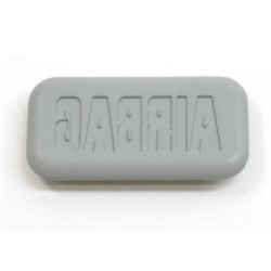 BMW E38 E39 E46 Compact E53 Inscripción Airbag en el mástil delantero Gris 51438226056