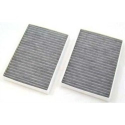 BMW E39 Filtro de aire acondicionado Carbono 2 unidades 6411008138