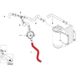 Manguera de filtro de combustible BMW E39 13537786810
