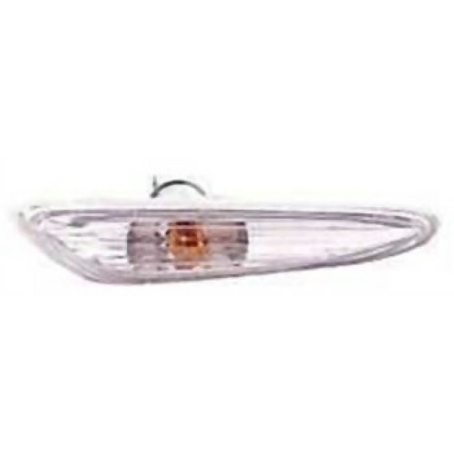 BMW E46 Después de 09 2001 Guardabarros Señal Blanco Derecho 63137165916 DEPO