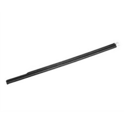 BMW E46 Coupe Sello exterior de ventana de mariposa negro derecho 51368194742
