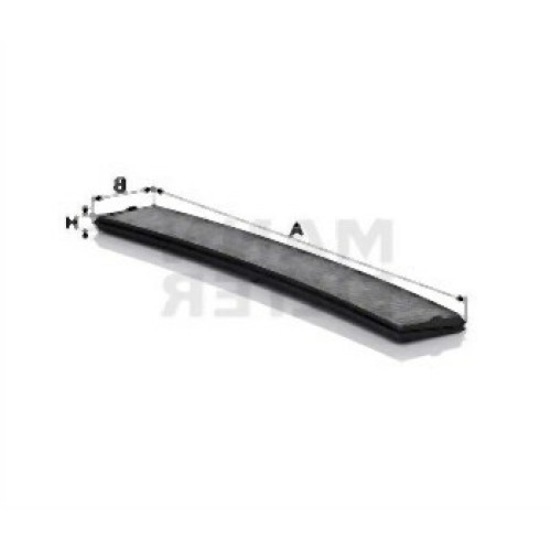 Filtro de aire acondicionado BMW E46 E83 con carbón 64319216591 MANN