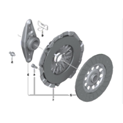 Equipo de embrague 21207575556 de BMW E46 E87 E60 E61 E90 E91 M47N M47N2