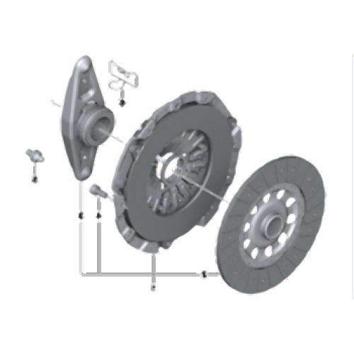 Equipo de embrague 21207575556 de BMW E46 E87 E60 E61 E90 E91 M47N M47N2