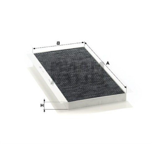 Filtro de aire acondicionado BMW E53 con carbón 64319224085 MANN