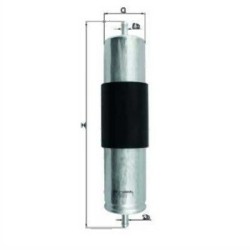 BMW E53 M57N Filtro diésel 16126765756 KNECHT
