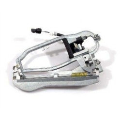 BMW E53 Caja de manija de puerta exterior delantera izquierda 51218243615