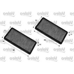 BMW E65 E66 Filtro Aire Acondicionado Carbono 2 Pack 64119272643 VALEO