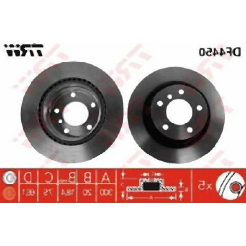 BMW E81 E82 E87 E88 E90 E91 E92 E93 F20 F21 F22 F23 F30 F31 F32 F36 Conjunto de aire de disco de freno trasero 34216855007m TRW