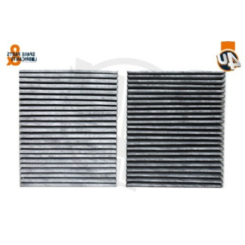 BMW F01 F02 F06 F07 F10 F11 F12 F13 Filtro de aire acondicionado Carbono 2 piezas 64119163329