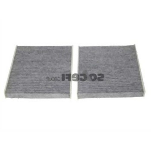 BMW F01 F02 F06 F07 F10 F11 F12 F13 Filtro de aire acondicionado Carbono 2 unidades 64119163329 PURFLUX