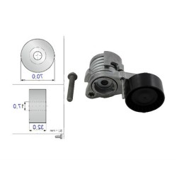 BMW F01 F02 F10 F11 F25 N54 N55 Tensor 11288620022 INA