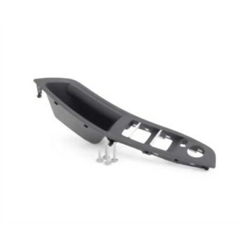 BMW F10 F11 Tirador de puerta Marco de botón de ventana Negro Izquierdo 51417225865
