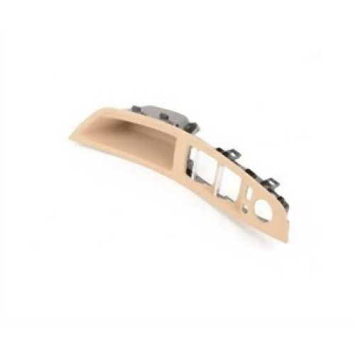 BMW F10 F11 Tirador de puerta y marco de botón de ventana plegable Beige 51417225875