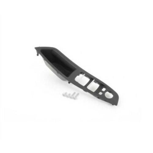 BMW F10 F11 Tirador de puerta y marco de botón de ventana con pliegue negro 51417225873
