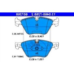 Pastillas de freno delanteras BMW F10 F11 34116858047 ATE