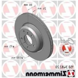 BMW F10 F11 Juego de discos de freno delantero 34116794429 ZIMMERMANN