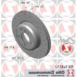 BMW F10 F11 Juego de discos de freno delantero tipo deportivo 34116794429 ZIMMERMANN