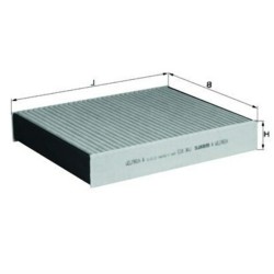 Filtro Aire Acondicionado BMW Carbono 64119237555 MAHLE