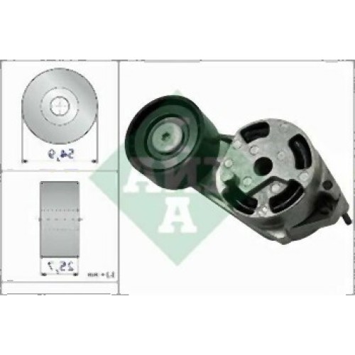 BMW F20 F21 F30 F31 N13 Tensor de correa 11287603347 INA