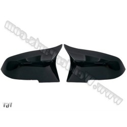 BMW F30 F31 F32 F33 F80 F82 F83 F87 M3 M4 Cubierta de espejo tipo murciélago Joyería en negro piano brillante 51168059545