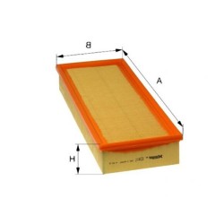Filtro de aire BMW M30 13721707021 HENGST