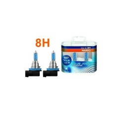 Bombilla antiniebla y ángel BMW MINI H8 35W luz blanca azul fría juego doble 7119906503 OSRAM