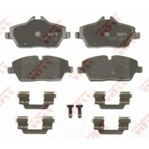BMW MINI E81 E82 E87 E88 R56 R57 R58 R59 R60 R61 F54 F55 F56 F57 Pastilla de freno delantero 34116774050 TRW
