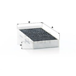 BMW MINI F45 F46 F48 F54 F55 F56 F57 Filtro de aire acondicionado de carbono, paquete de 2 64119321875 MANN