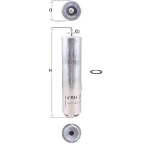 BMW MINI M47N2 M57N M57N2 N47 N47S1 N57 N57N N57S N57Z Filtro diésel 13327811227 MAHLE