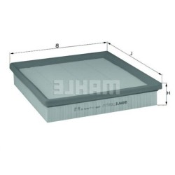 BMW N13 B38 Filtro de aire 13718507320 MAHLE